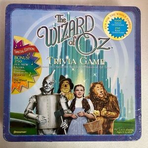 Vintage 1999 Pressman The Wizard Of Oz Trivia Game Special Edition New In Tin